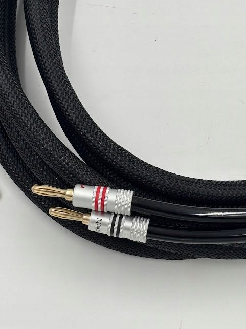 nakamichi wtyczka bananowa przewód kabla głośnikowego długość 4.5 m