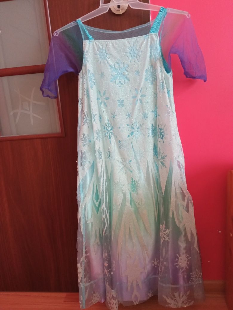Sukienka Elsy Elsy Kraina lodu Disney świecąca 122 - 128