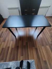 Czarne biurko 136x66