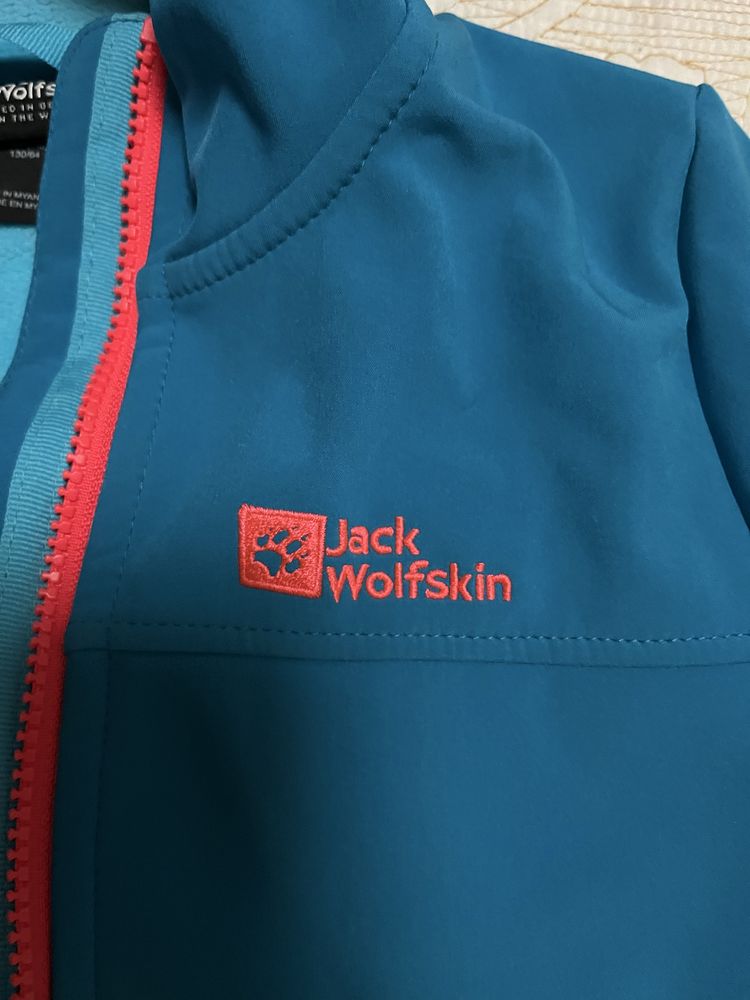 Куртка вітровка софтшел Jack Wolfskin