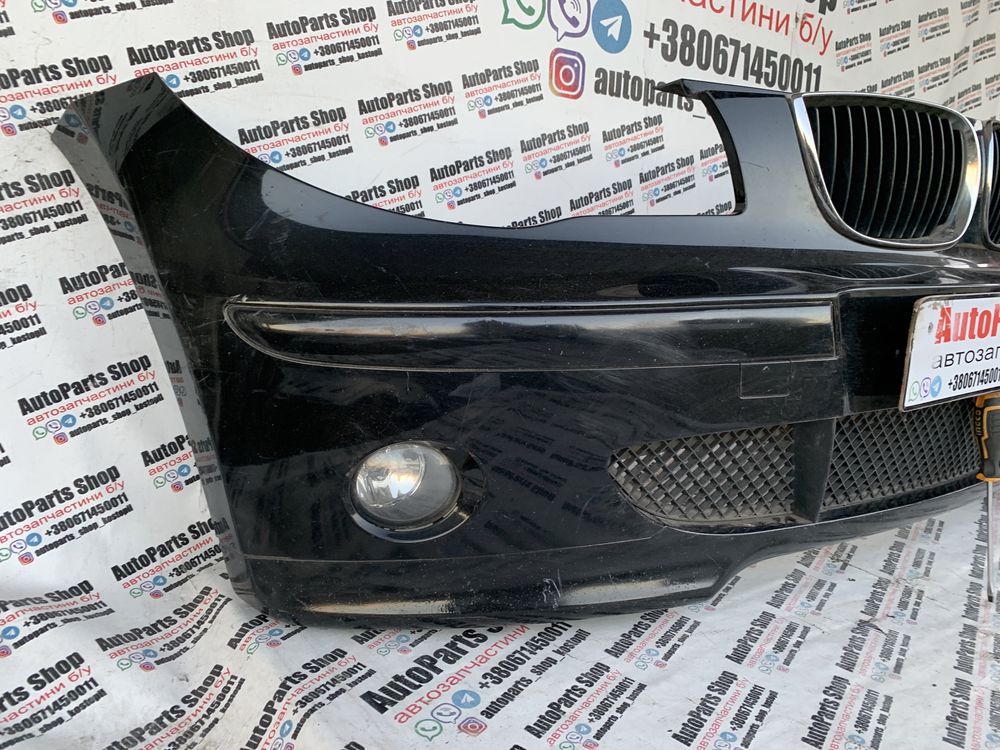 Бампер BMW E81 e87 1 116 118 120 123 130 одиничка БМВ единичка буфер б