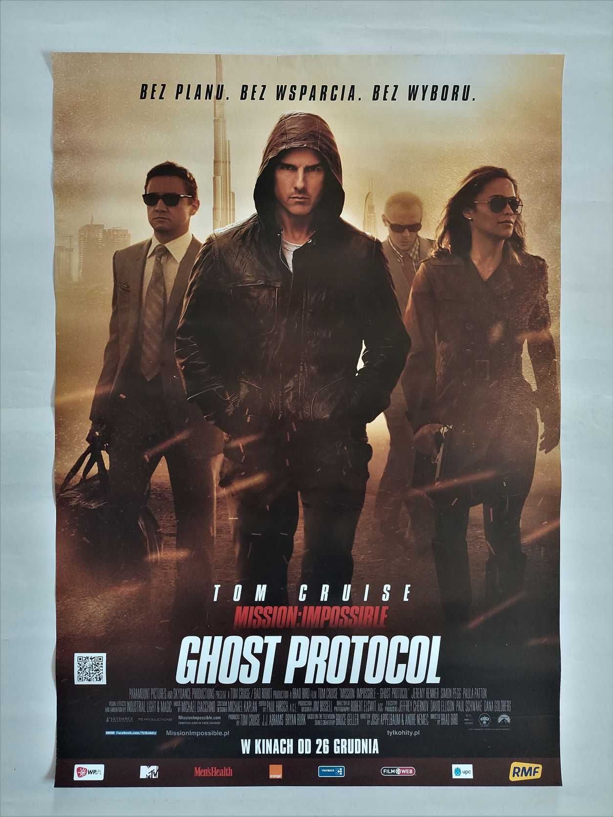 Plakat filmowy oryginalny - Mission Impossible Ghost Protocol