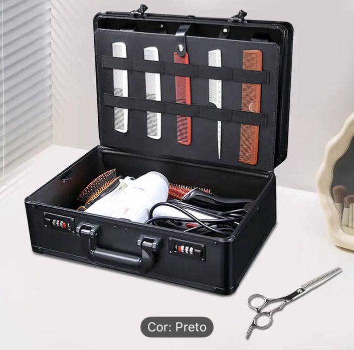 Caixa Mala barbeiro profissional