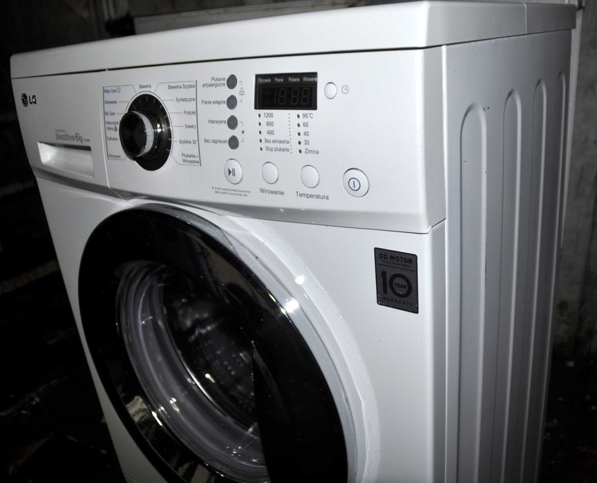 PRALKA PRALKI LG direct drive slim  GWARANCJA transport wniesienie