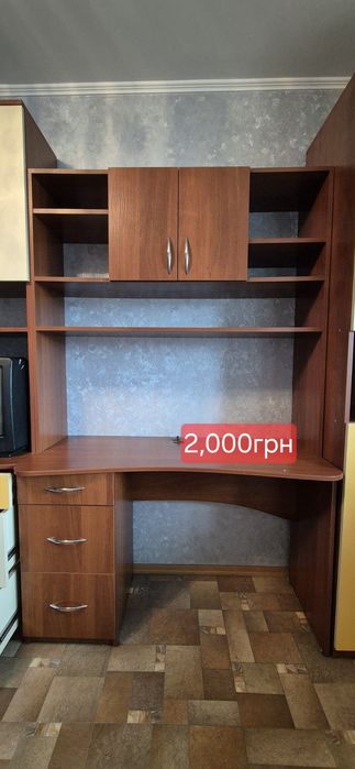 Пенал, шкаф, комп'ютерний стіл, стелаж, полиця для книг
