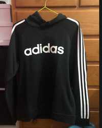 Hoodie Preta Adidas