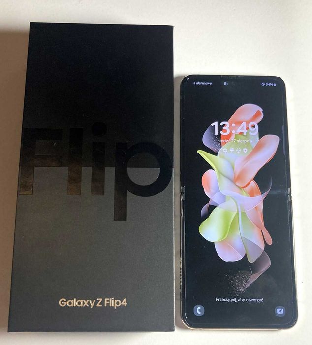 Samsung Galaxy Z Flip 4 128gb Pink Gold Igła Gwarancja