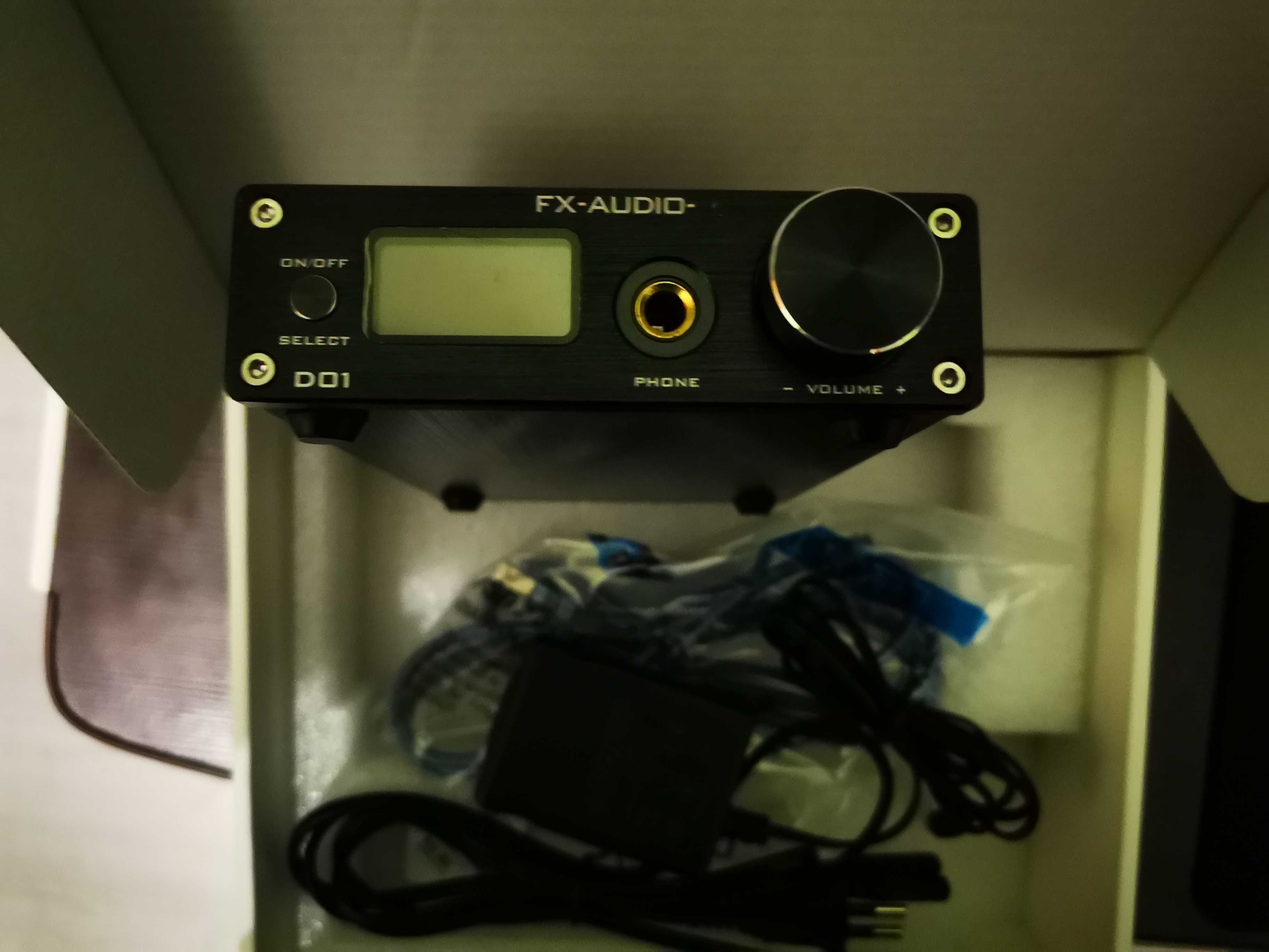 DAC i wzmacniacz słuchawkowy FX-AUDIO D01
