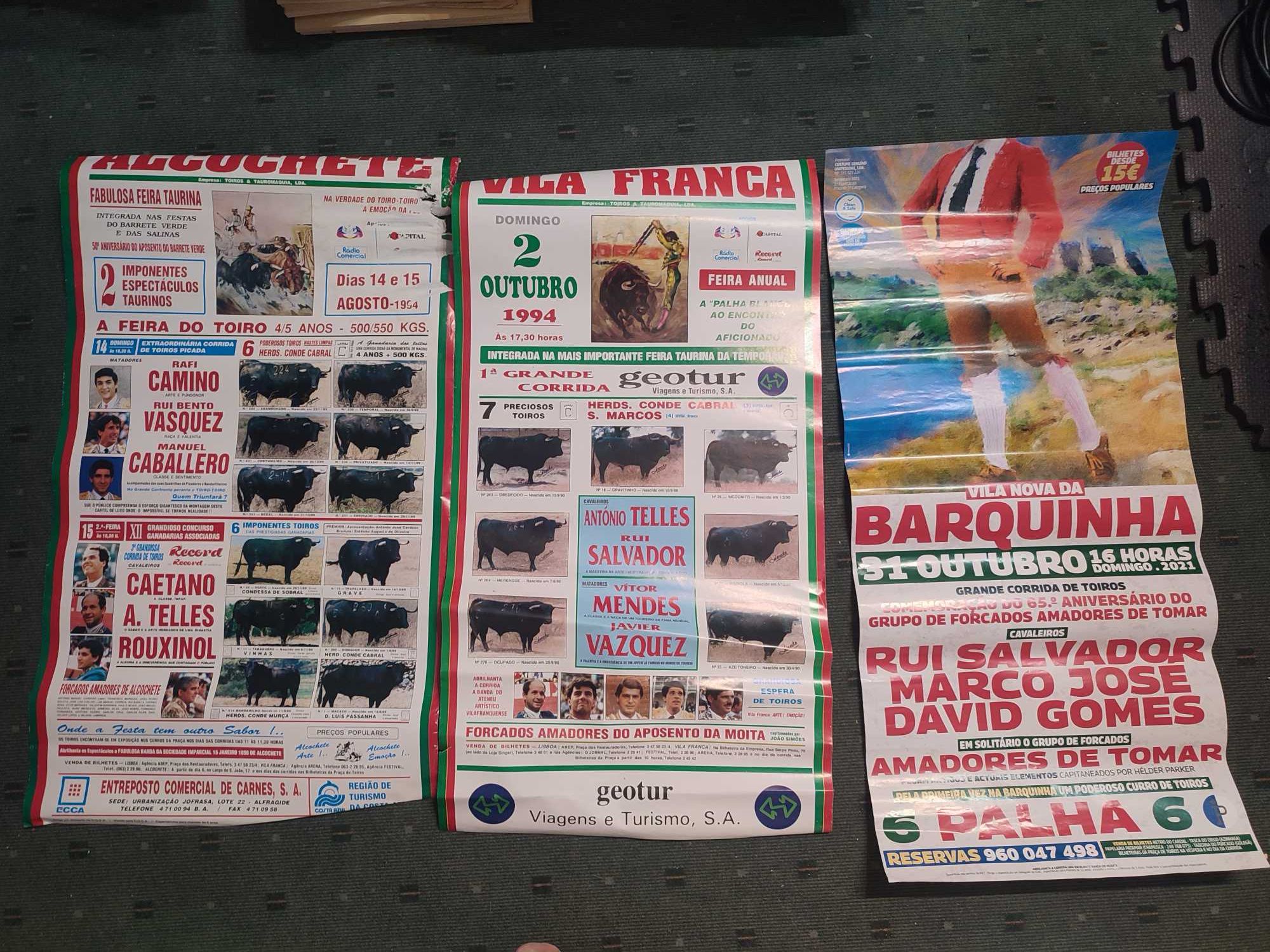 Cartazes Tauromaquia - Cada 5 €
