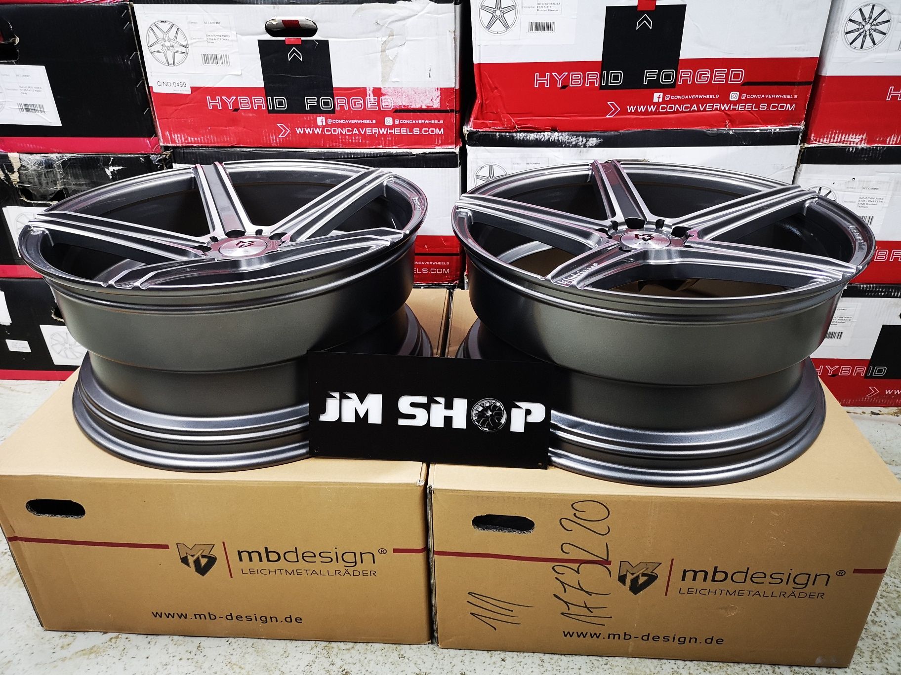 Felgi mbDesign KV1 20" 9J 5x120 VW Bus Transporter T6 T6.1