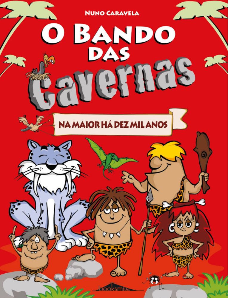 Livros Bando das Cavernas - n° 1, 2, 4 e 7