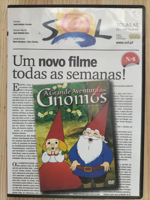 DVD - A grande aventura dos Gnomos