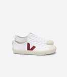 Veja - Nova Canvas Marsala Branco Tamanho 44