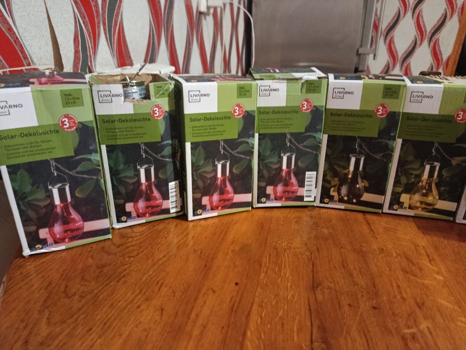 Сонячна декоративна лампа