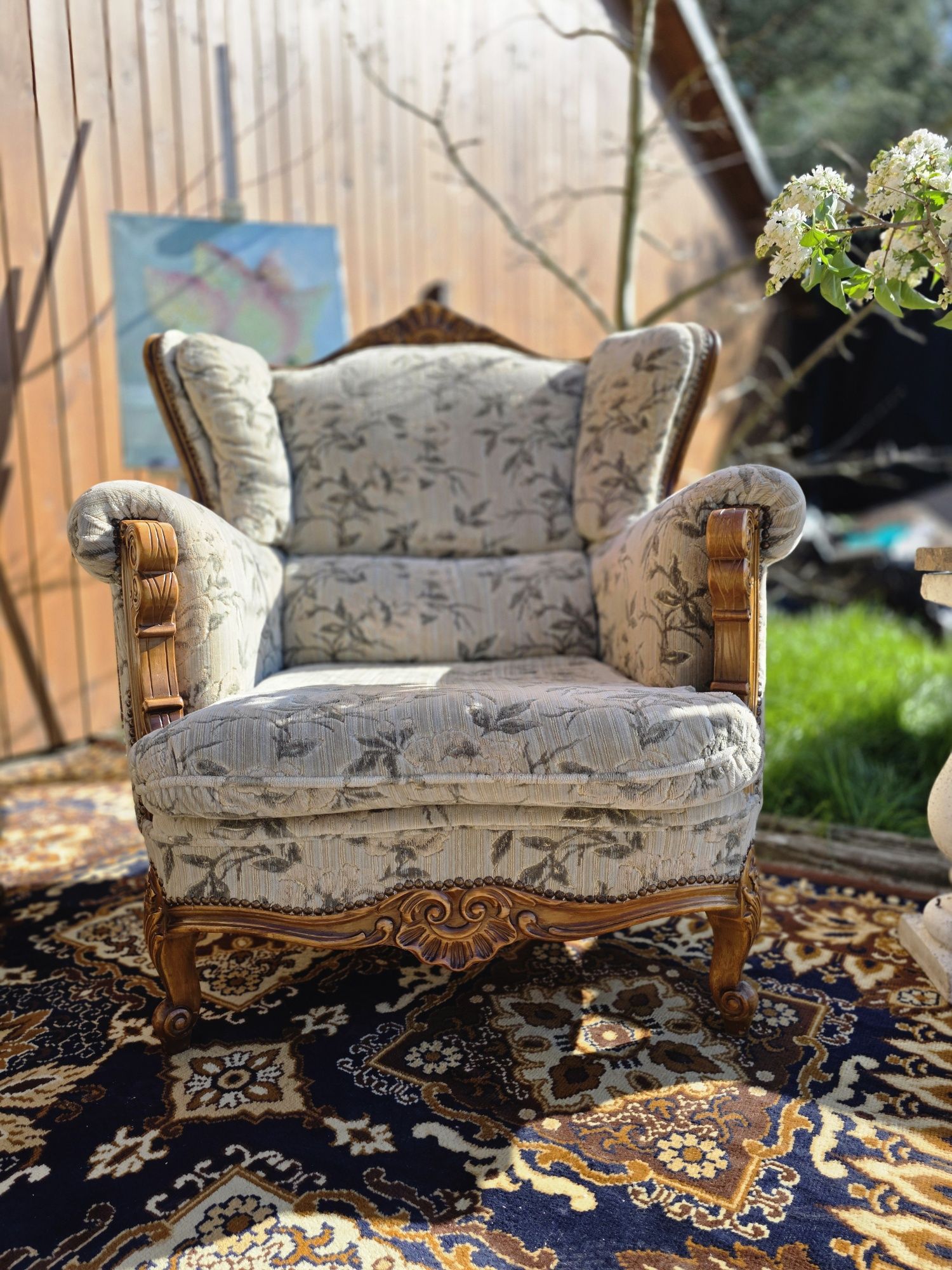 Wypoczynek Ludwik sofa + 2 fotele #1761  Stylowy Węgrów
