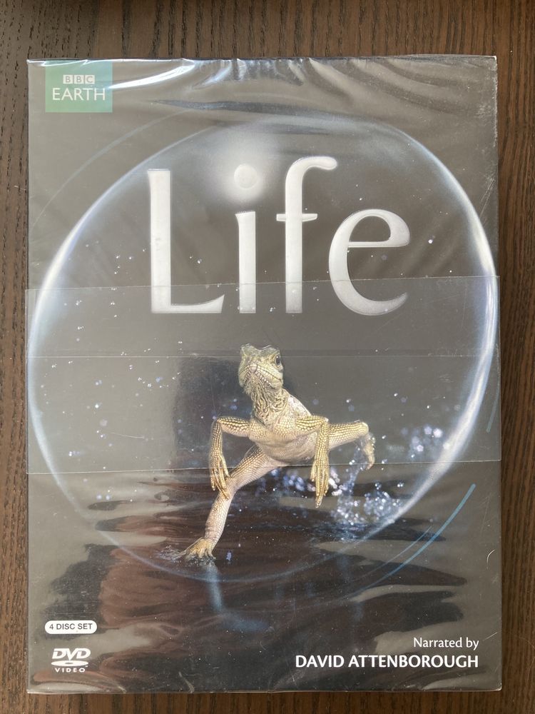 Life (Życie) serial BBC,folia, David Attenborough, przyrodniczy,4x DVD