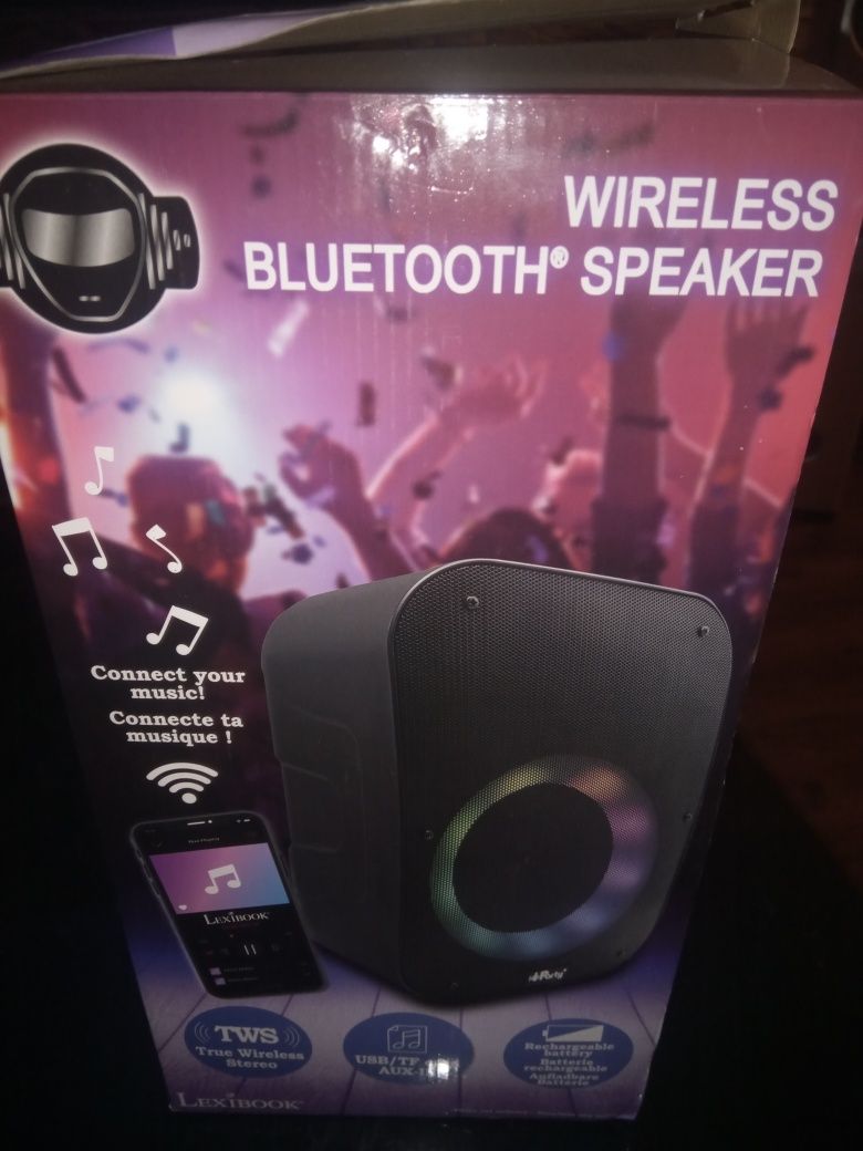 Bezprzewodowy głośnik Bluetooth iParty z mikrofonem