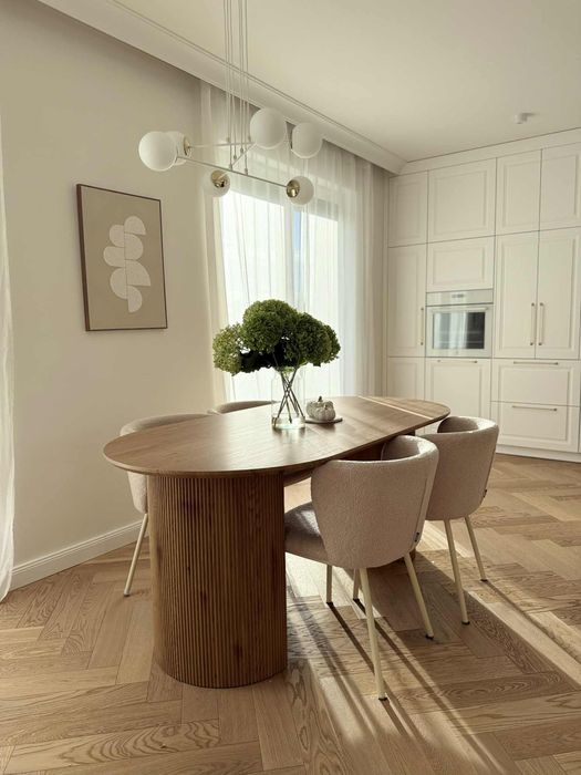 Stół owalny - ryflowany 180cm