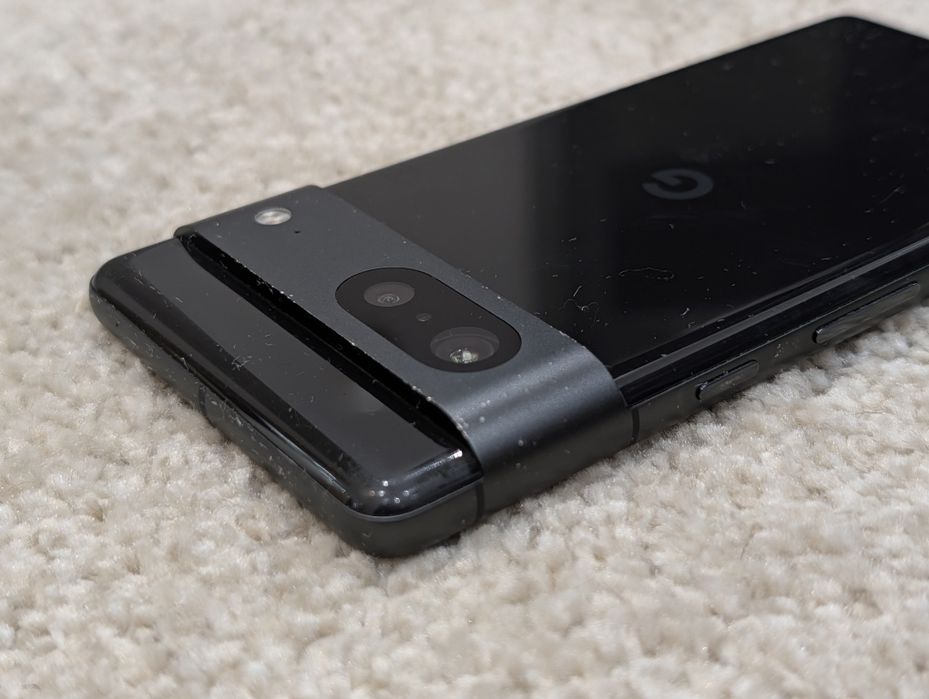 Google Pixel 7 128GB Preto — em bom estado + acessórios