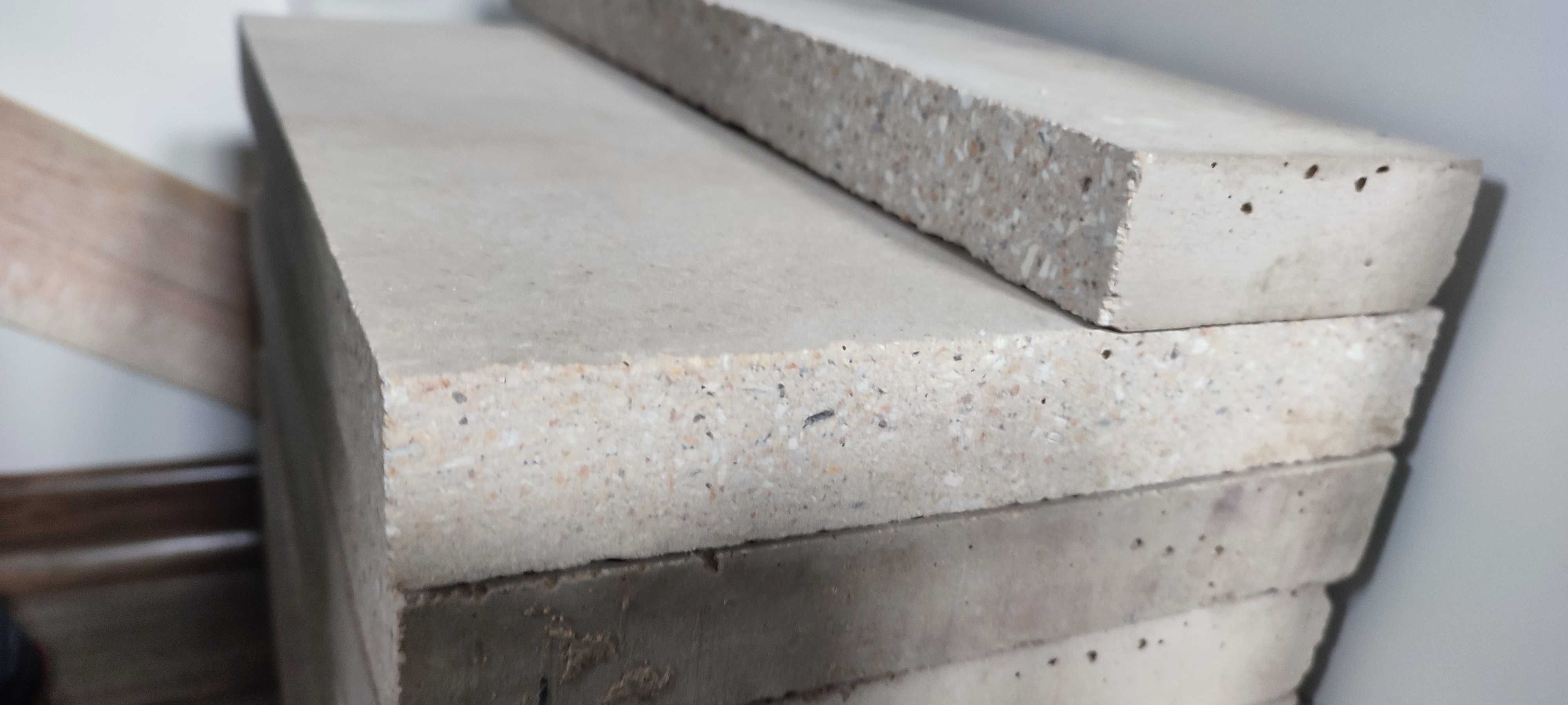 Beton szamotowy do kominka pieca 30mm w sumie 70dm2 za połowę ceny