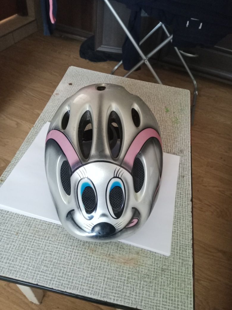 Kask rowerowy dla dziewczynki