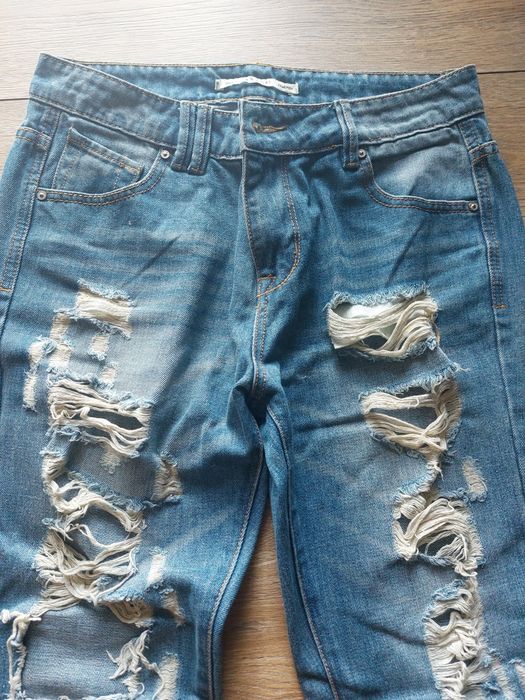 Boyfrendy damskie jeansowe