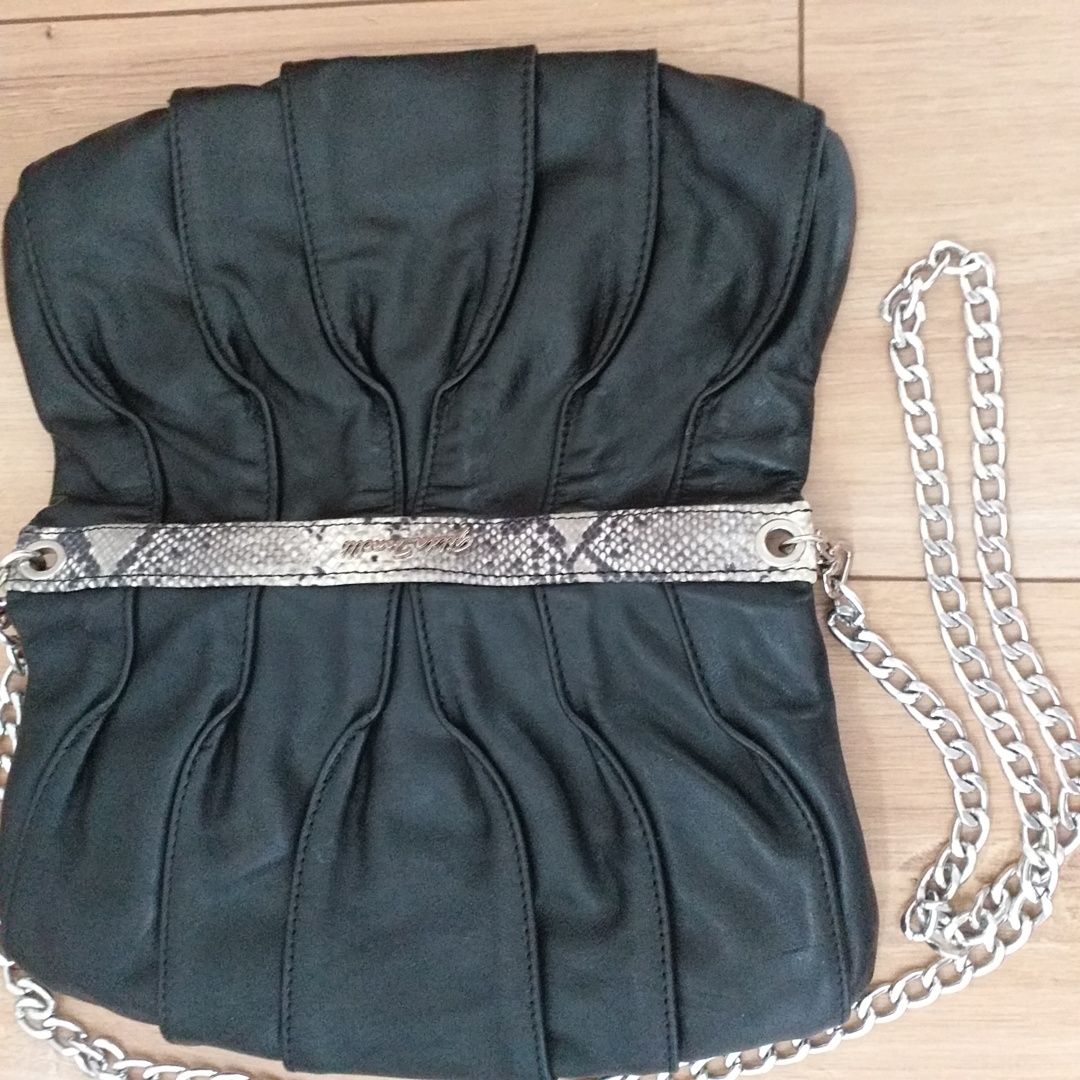 UNIKAT GILDA TONELLI Mała oryginalna skóra naturalna torebka crossbody