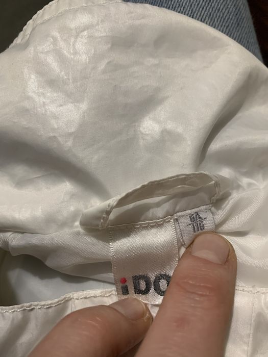 iDO вітровка плащ білий. Розмір 116 5-6років