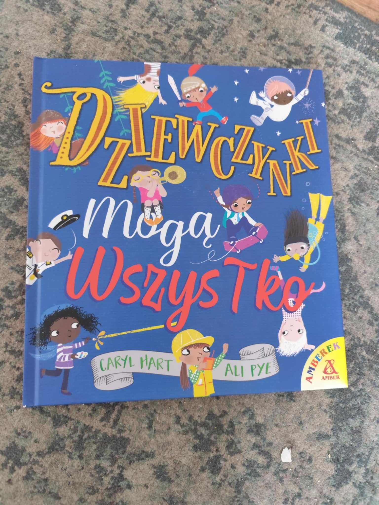 Książka dla dzieci Dziewczynki mogą wszystko Twarda oprawa