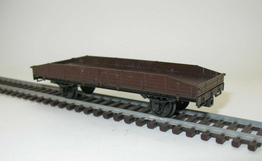 Платформа 2х осная 20т. СЖД III эпохи модель для сборки 1:87 H0