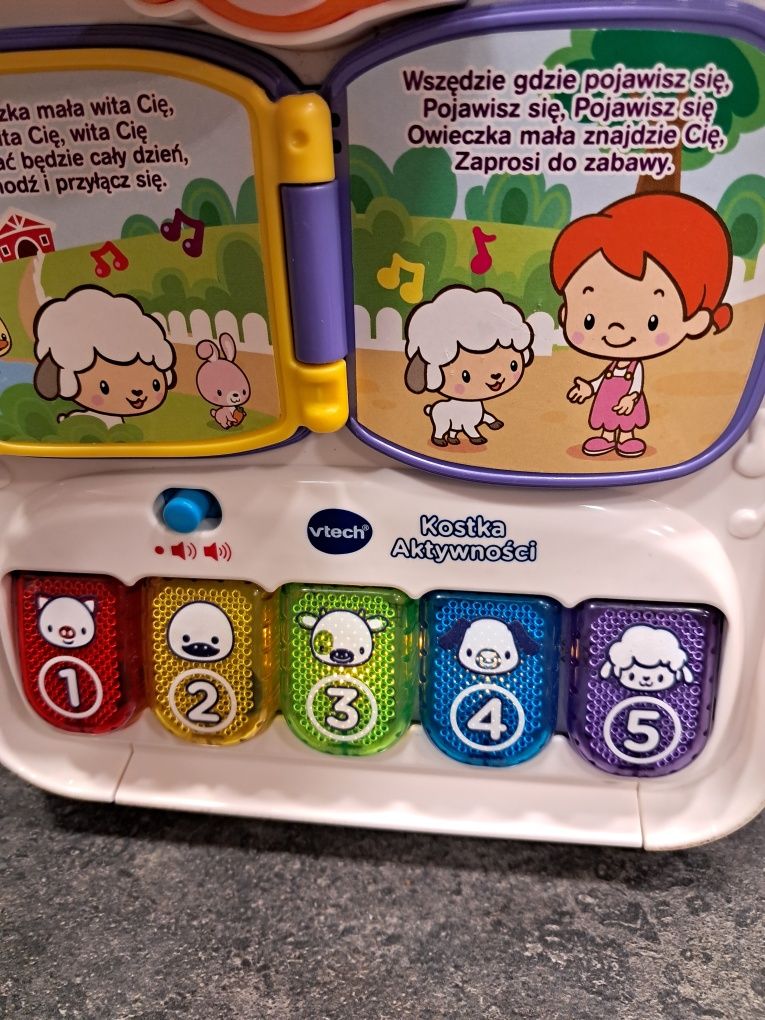 VTech Kostka rozmaitości, zabawka interaktywna