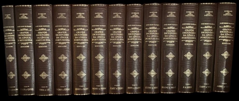 Coleção Completa – Grande Dicionário da Língua Portuguesa – 13 Vols