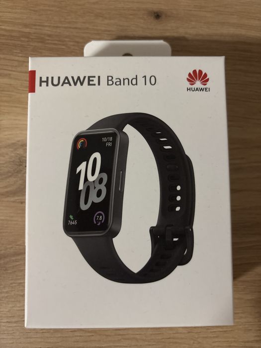 Smartband HUAWEI BAND 10 Czarny Nowy Opaska Fitness