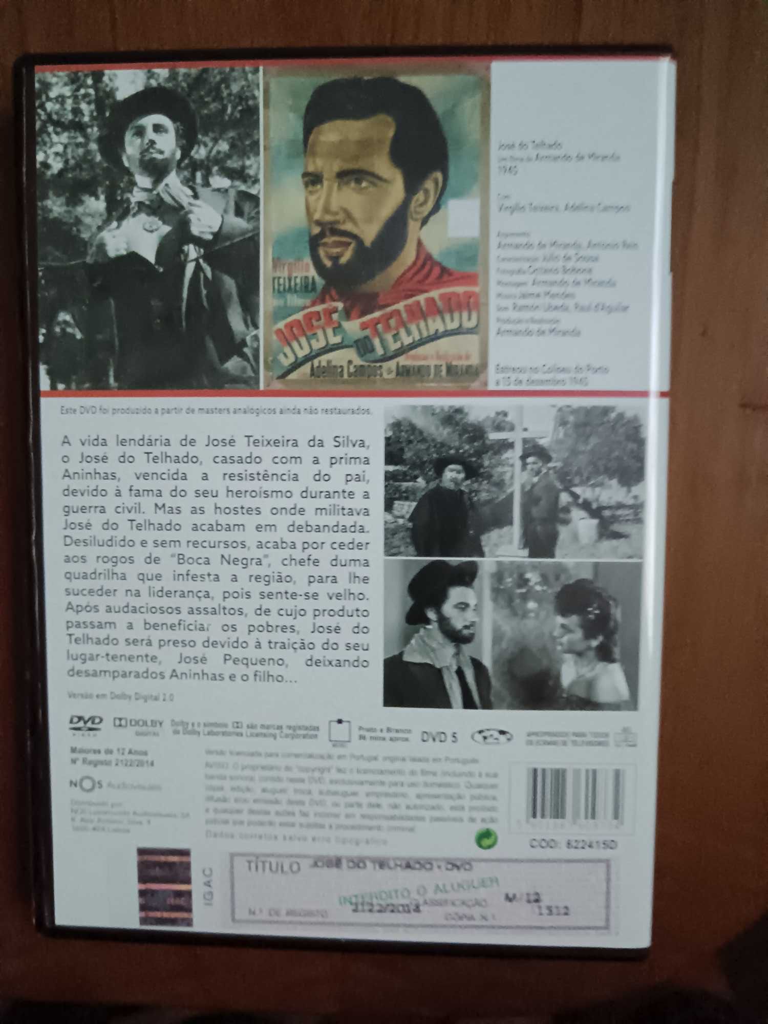 filme dvd original - José do telhado