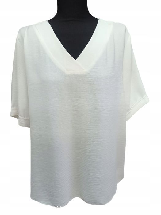 Bluzka Top Kasia Styl Biala 2Xl (44) -120 Biust