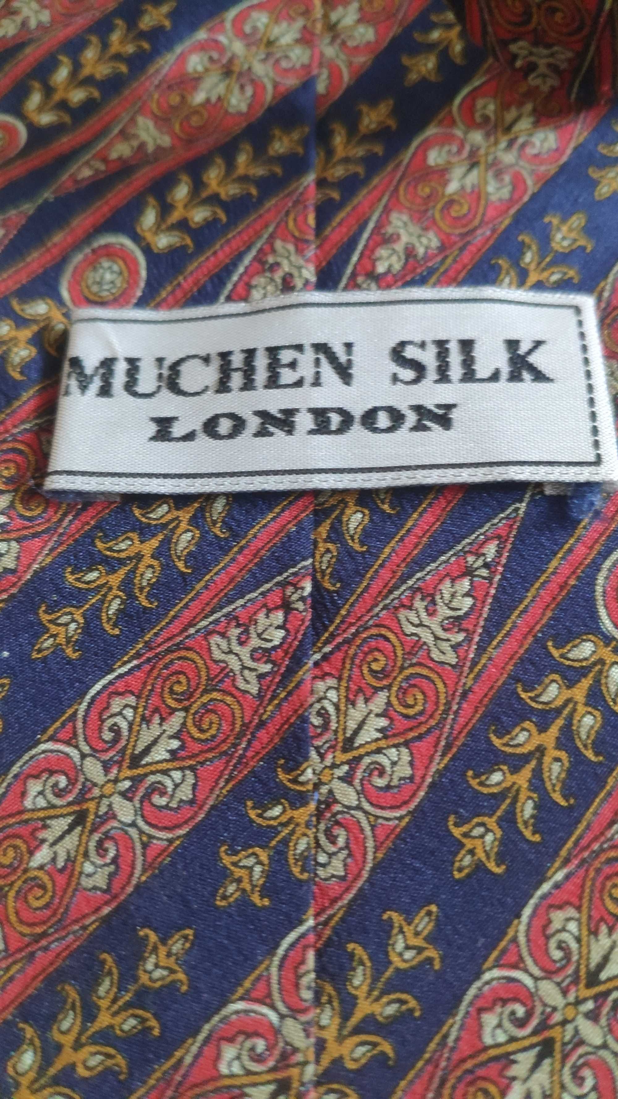 Krawat München Silk London ręcznie szyty klasyczny