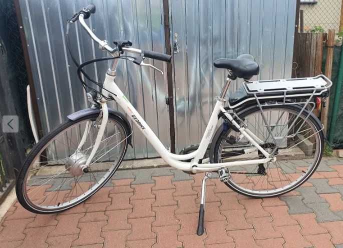 Rower elektryczny Geobike damka 28