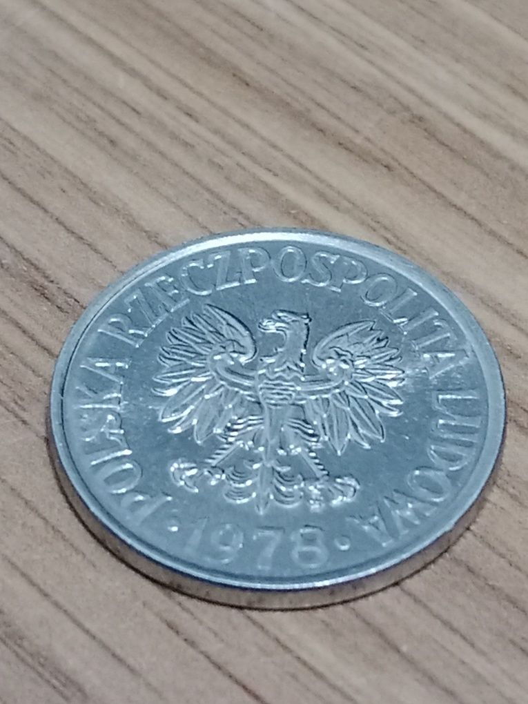 50 gr 1977 r ze znakiem mennicy Polska