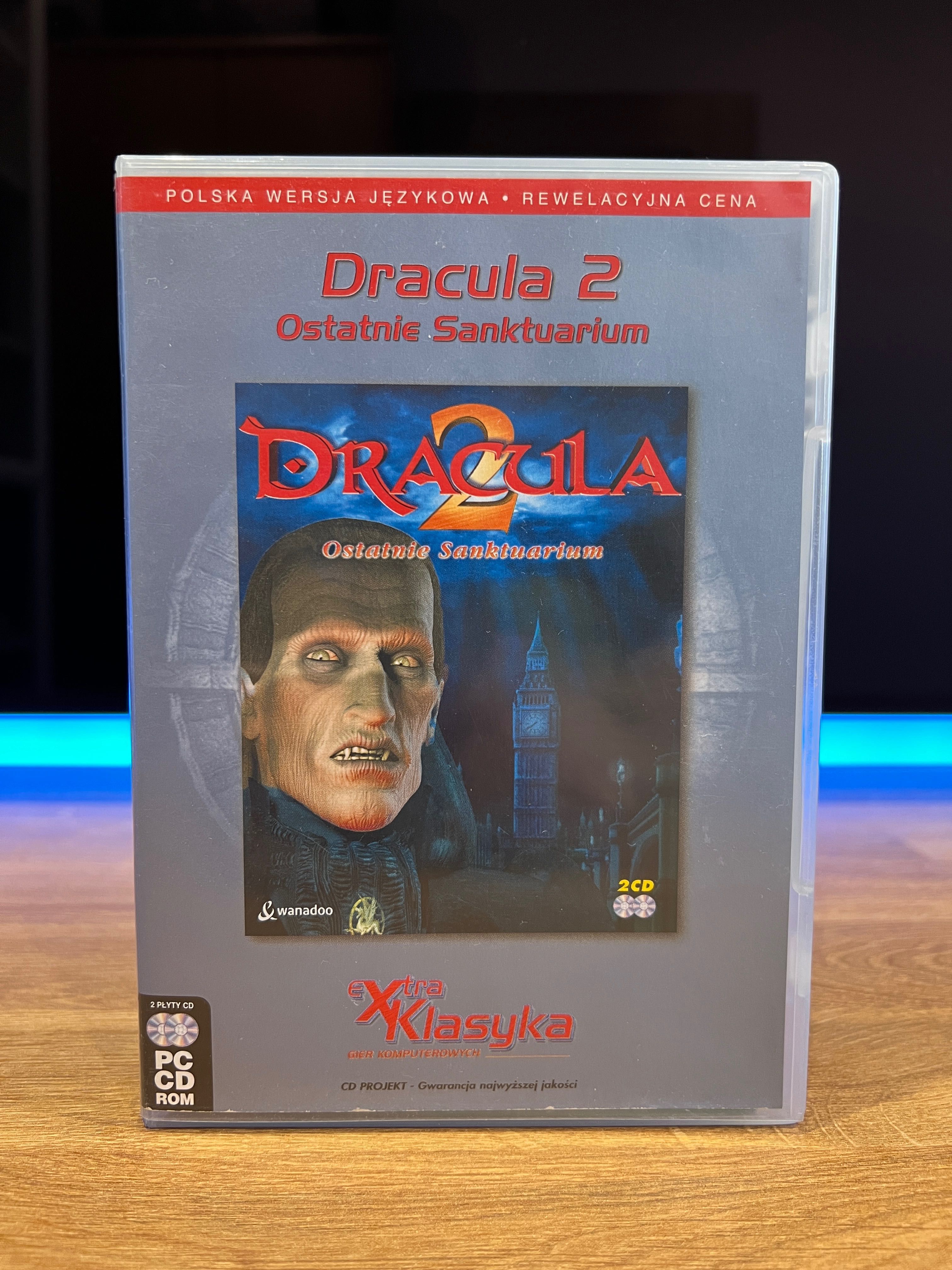 Dracula 2 Ostatnie Sanktuarium (PC PL 2002) wydanie eXtra Klasyka