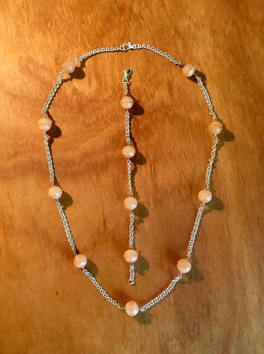 PRATA 925 - colar e pulseira