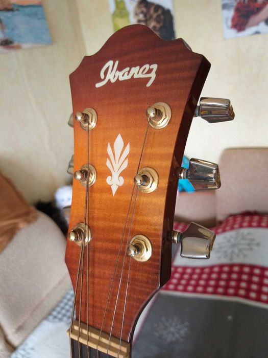 Акустическая гитара Ibanez AEL20E VV1202 + кейс.