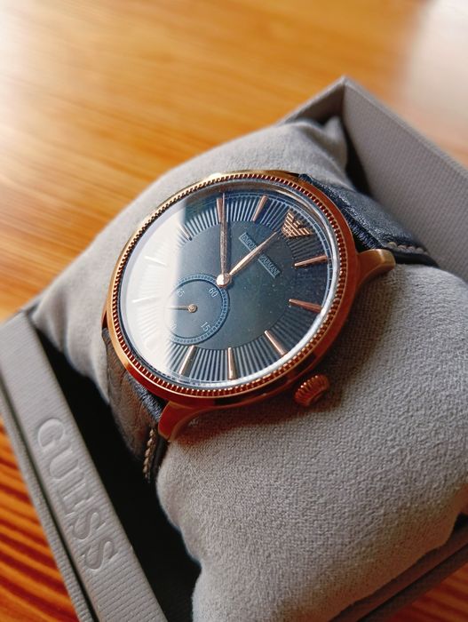 Emporio Armani – Luksusowy Zegarek Męski w Złotej Odsłonie | Elegancja