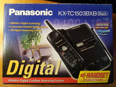 Радиотелефон с цифровым автоответчиком Panasonic KX-TC1503XB