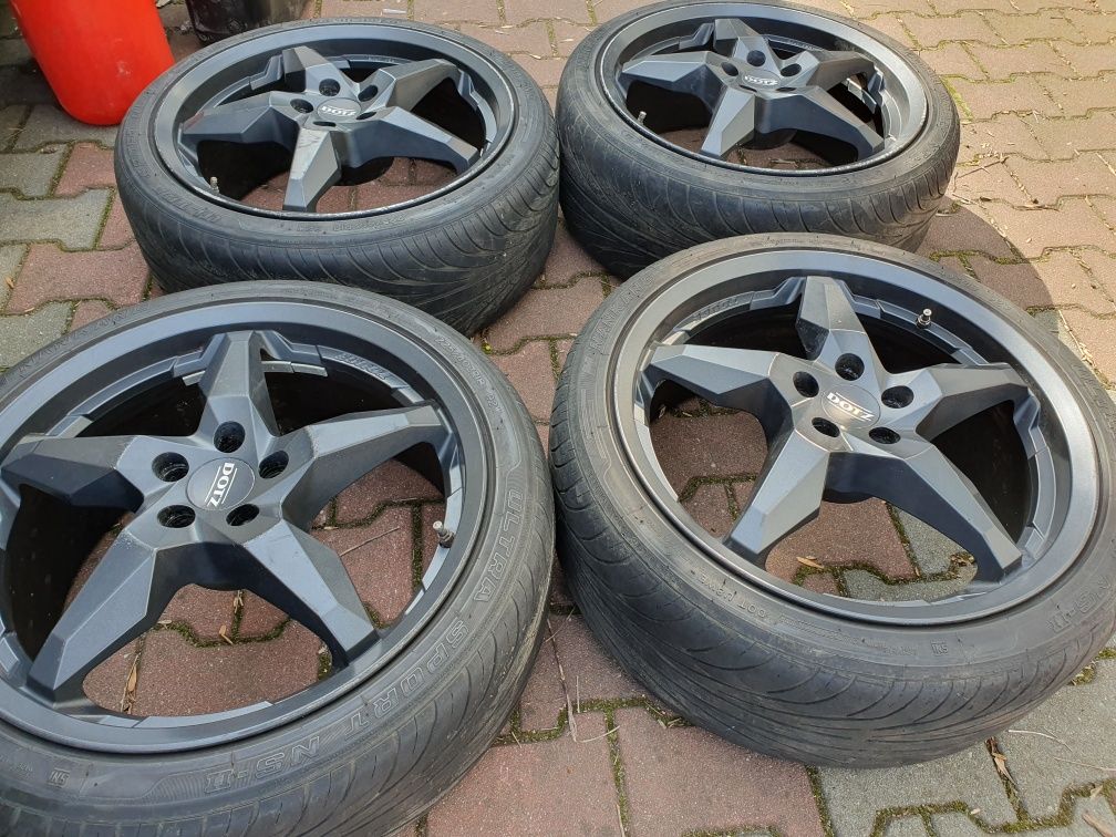 Felgi Aluminiowe 18" Dotz TOUGE Vw Golf 4 Skoda Toyota 5x100 ET32
