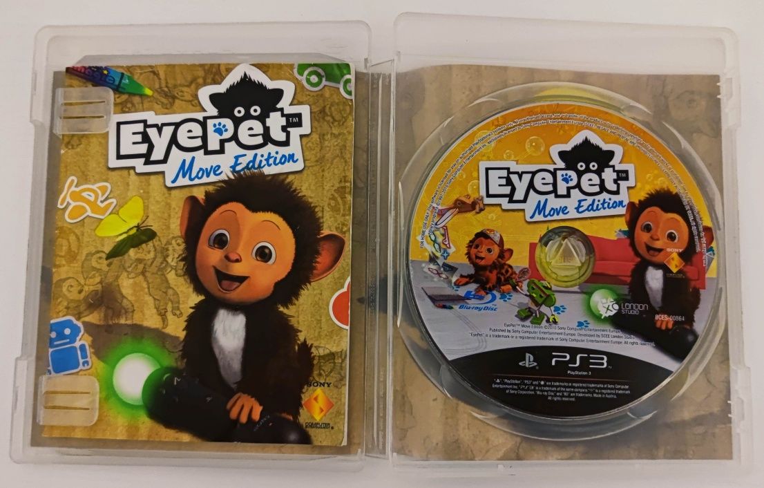 2 gry Eye pet i EyePet Move Edition PL PlayStation 3 (PS3)
