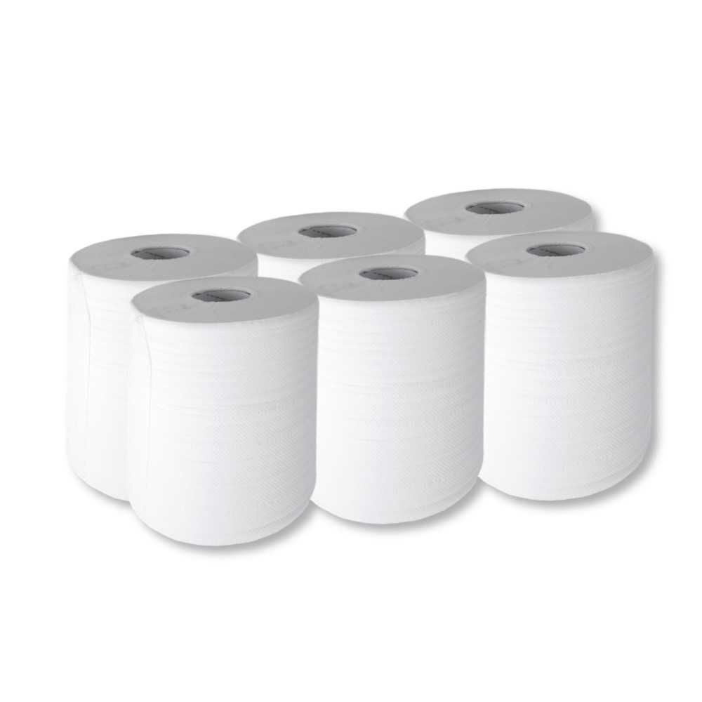 Ręcznik Papierowy Premium 100% Celuloza, 2W, 80M/19cm OP 6SZT