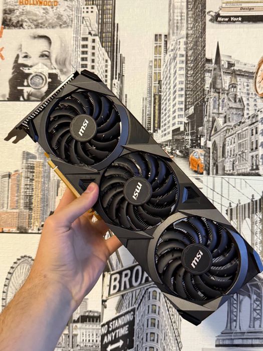 Видеокарта rtx 3060ti 8gb ventus 3x