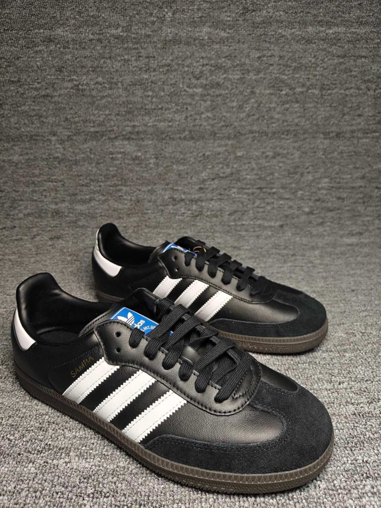 Nowe\B75807*adidas^SambaOG*|Czarny ButyUnisexTrampki.40,5