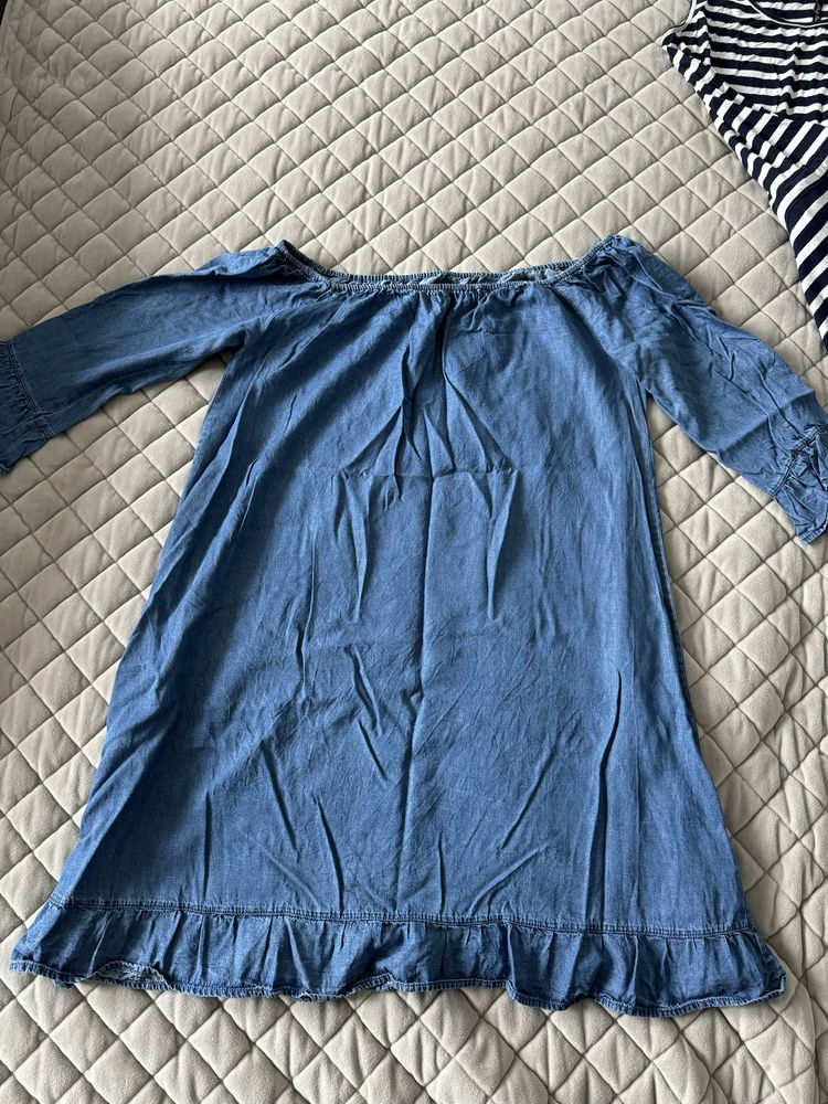 Sukienki ciążowe 5 szt rozm 38-40/M-L