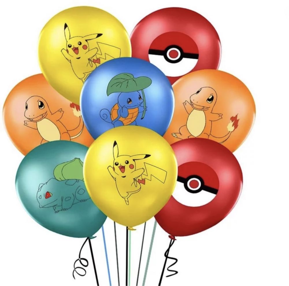 Balões Pokémon festas aniversário